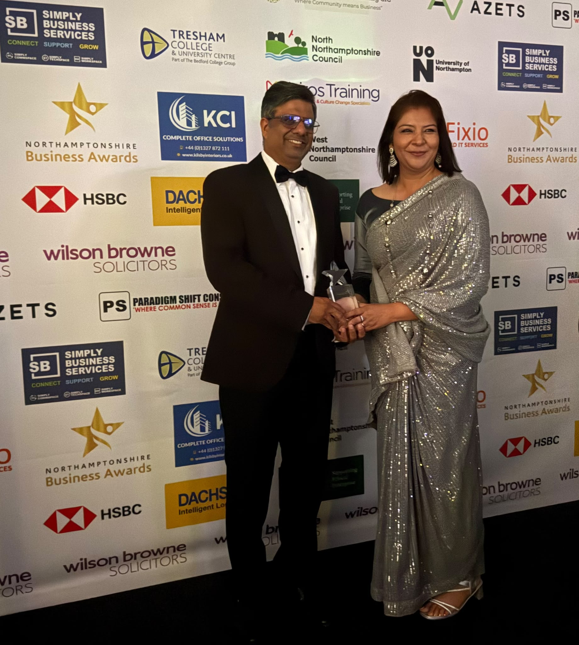 Web Alliance wins Customer Commitment Award at Northamptonshire Business Awards